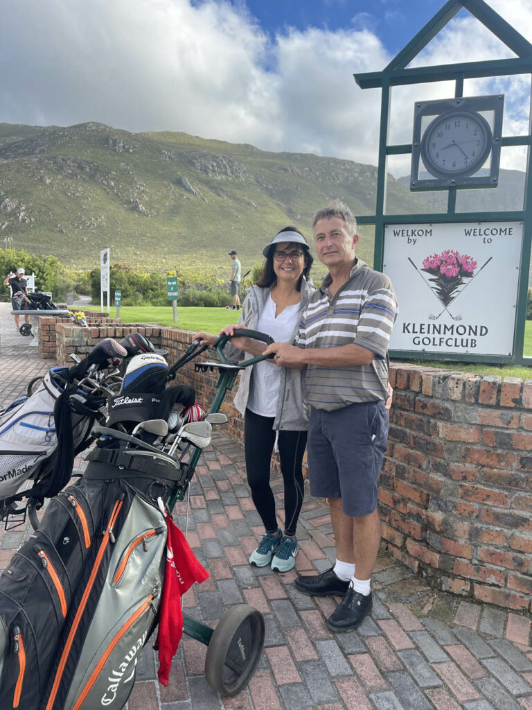 Footprints in Kleinmond is near the golf course