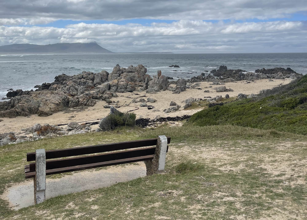 Footprints in Kleinmond is near the beach